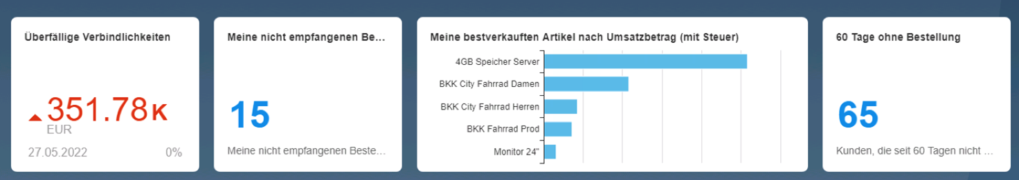 Abfrage Vertriebscontrolling in SAP Business One